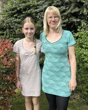 Lade das Bild in den Galerie-Viewer, Tamika Kleid & Shirt Größe 32-52