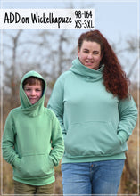 Lade das Bild in den Galerie-Viewer, ADD.on Wickelkapuze für Kinder und Erwachsene