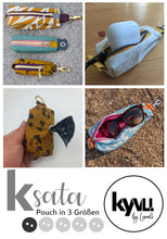 Lade das Bild in den Galerie-Viewer, Ksata kleine Pouch in 3 Größen Kyvu.by Lumali