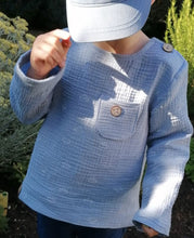 Lade das Bild in den Galerie-Viewer, Knopfhemd Größe 56-140