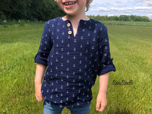 Lade das Bild in den Galerie-Viewer, Knopfhemd Größe 56-140