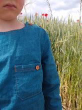 Lade das Bild in den Galerie-Viewer, Knopfhemd Größe 56-140