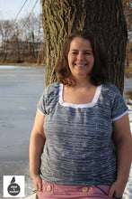 Lade das Bild in den Galerie-Viewer, Knopfdeern Curvy Shirt Größe 44-58