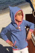 Lade das Bild in den Galerie-Viewer, Küstenkind Hoodie 62-164