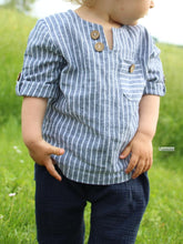 Lade das Bild in den Galerie-Viewer, Knopfhemd Größe 56-140