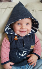 Lade das Bild in den Galerie-Viewer, Küstenkind Hoodie 62-164