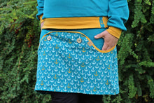 Lade das Bild in den Galerie-Viewer, Knopfrock Curvy Größe 44-58