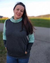 Lade das Bild in den Galerie-Viewer, Pullover Kimi Größe 32-54 für Damen