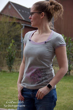 Lade das Bild in den Galerie-Viewer, Knopfdeern Shirt, Kleid, Zipfelkleid Größe 32-46