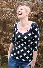 Lade das Bild in den Galerie-Viewer, Knopfdeern Shirt, Kleid, Zipfelkleid Größe 32-46