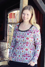 Lade das Bild in den Galerie-Viewer, Knopfdeern Shirt, Kleid, Zipfelkleid Größe 32-46