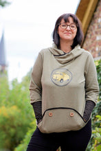 Lade das Bild in den Galerie-Viewer, Knopfliebe Curvy Hoodie und Kleid Größe 44-58