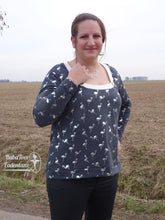 Lade das Bild in den Galerie-Viewer, Knopfdeern Curvy Shirt Größe 44-58