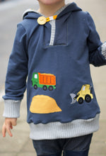 Lade das Bild in den Galerie-Viewer, Küstenkind Hoodie 62-164