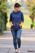 Lade das Bild in den Galerie-Viewer, Knopfliebe Hoodie und Kleid Größe 32-46