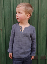 Lade das Bild in den Galerie-Viewer, Knopfhemd Größe 56-140