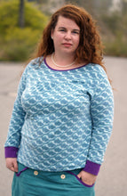 Lade das Bild in den Galerie-Viewer, Tessa curvy Tunika Größe 42-58