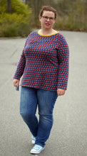 Lade das Bild in den Galerie-Viewer, Tessa curvy Tunika Größe 42-58
