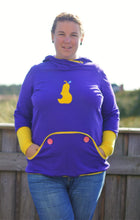 Lade das Bild in den Galerie-Viewer, Knopfliebe Curvy Hoodie und Kleid Größe 44-58