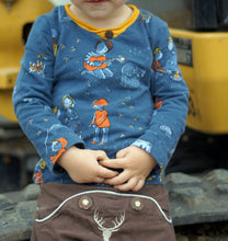 Lade das Bild in den Galerie-Viewer, Kalleson Shirt mit Rundhals- und V-Ausschnitt Größe 74-164