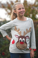 Lade das Bild in den Galerie-Viewer, Rentier Rudi Plotterdatei und Applikationsvorlage