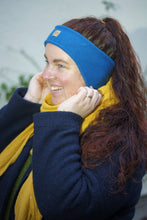 Lade das Bild in den Galerie-Viewer, Fiete und Greta Mütze und Stirnband mit Ohrenklappen Kopfumfang 36-62