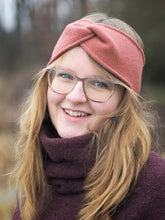Lade das Bild in den Galerie-Viewer, Hein und Hilda Mütze und Stirnband 36-62 cm Kopfumfang