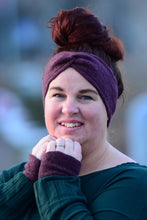 Lade das Bild in den Galerie-Viewer, Hein und Hilda Mütze und Stirnband 36-62 cm Kopfumfang