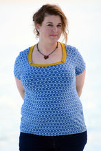 Lade das Bild in den Galerie-Viewer, Knopfdeern Curvy Shirt Größe 44-58