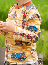 Lade das Bild in den Galerie-Viewer, Kalleson Shirt mit Rundhals- und V-Ausschnitt Größe 74-164