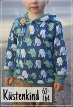 Lade das Bild in den Galerie-Viewer, Küstenkind Hoodie 62-164