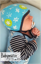 Lade das Bild in den Galerie-Viewer, Babymütze Größe 32-55 cm KU