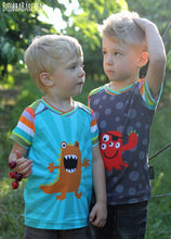 Lade das Bild in den Galerie-Viewer, Kalleson Shirt mit Rundhals- und V-Ausschnitt Größe 74-164