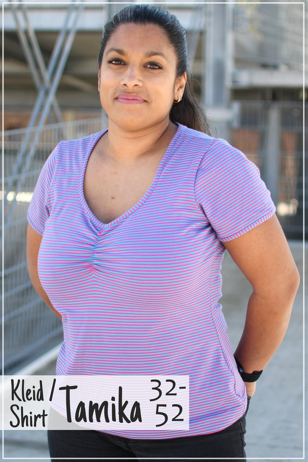 Tamika Kleid & Shirt Größe 32-52