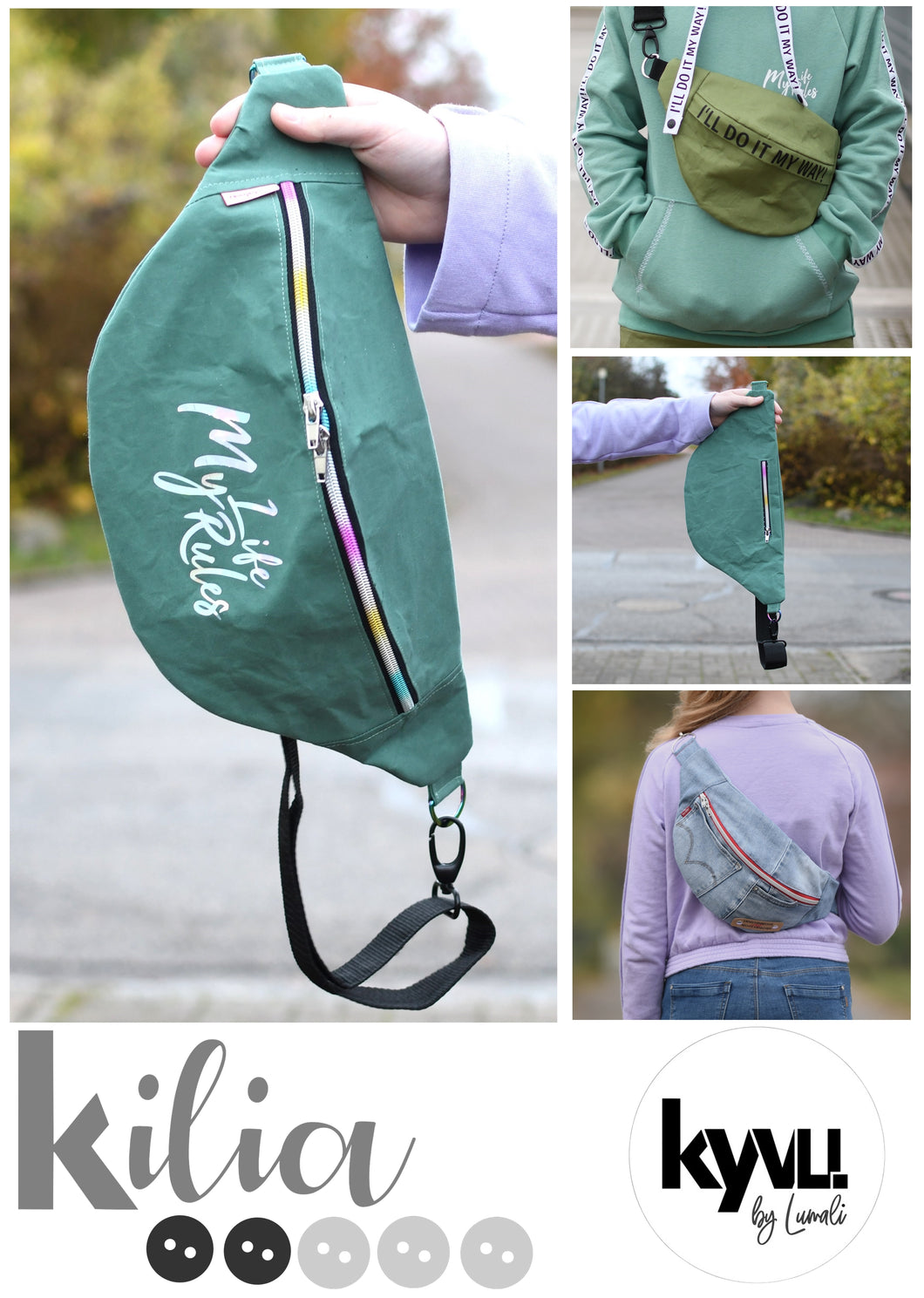 Kilia Bauchtasche Kyvu.by Lumali