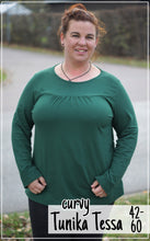 Lade das Bild in den Galerie-Viewer, Tessa curvy Tunika Größe 42-58
